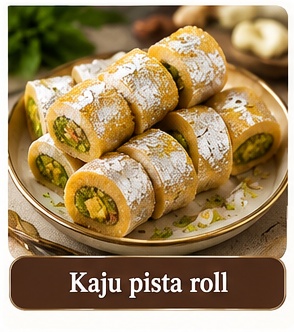 Kaju pista roll