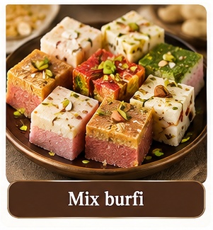 Mix burfi