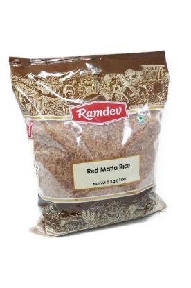 Picture of Ramdev Red Matta Rice 5 Kg