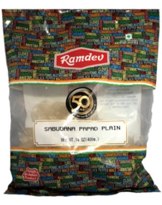 Picture of Ramdev Sabudana Papad Plain 400 Grams