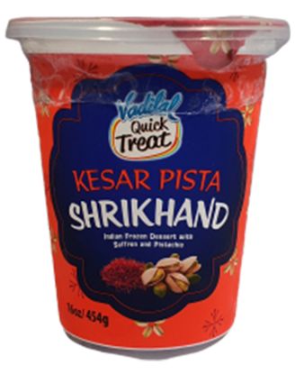 Picture of Vadilal Kesar Pista Shrikhand 454 Grams