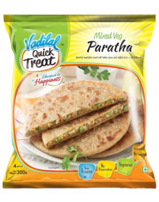 Picture of Vadilal Mixed Veg Paratha 4 Pc