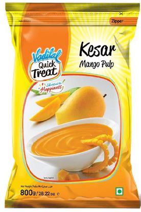 Picture of Vadilal Kesar Mango Pulp 800 Grams