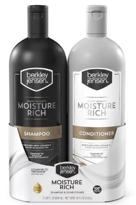 Picture of Berkley Jensen Moisture Rich Shampoo And Conditioner 2.28 Oz