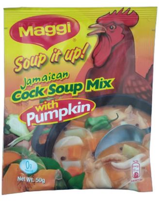 Picture of Maggi Soup It Up Jamaican Cock Soup Mix With Pumpkin 60 Grams