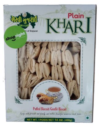 Picture of Garvi Gujarat Plain Khari 400 Grams