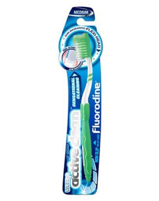 Picture of Fluorodine Contour Toothbrush Medium 1 Pc