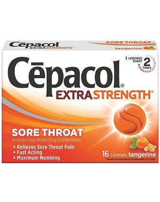 Picture of Cepacol Lozenges Honey Lemon 16 Tablet