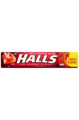 Picture of Halls Cherry Stick Gum 9 Sticks
