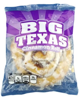 Picture of Cloverhill Big Texas Cinnamon Roll 4 Oz