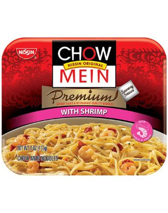 Picture of Nissin Chow Mein SHRIMP Noodles 4 Oz