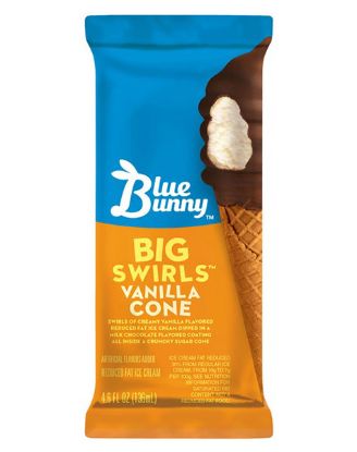 Picture of Blue Bunny Cones Big Dipper Vanilla 4.3 Oz