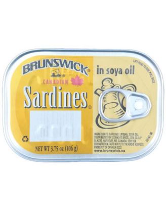 Picture of Brunswick Sardines In Soya Oil 106 Grams