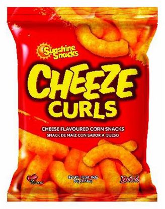 Picture of Sunshine Snacks Cheese Curls 33 Grams