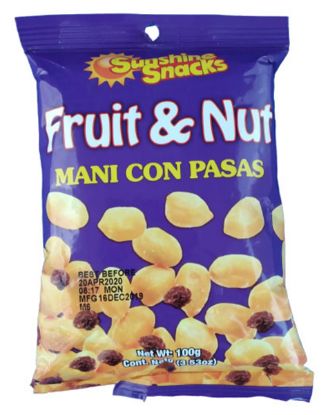 Picture of Sunshine Snacks Fruit & Nut 3.53 Oz