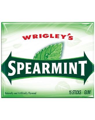 Picture of Wrigley/'s Spearmint Gum 15 Sticks