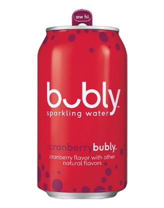 Picture of Bubly Cranberry Sparkling Water Can 12 Oz