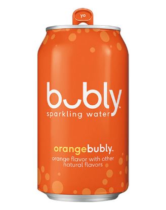 Picture of Bubly Orange Sparkling Water Can 12 Oz
