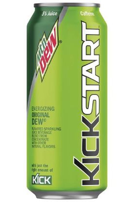 Picture of Mtn Dew Kickstart Soda Can 16 Oz