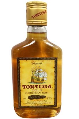 Picture of Tortuga Gold Caribbean Rum 200 Ml