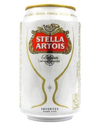Picture of Stella Artois Beer Can 330 Ml