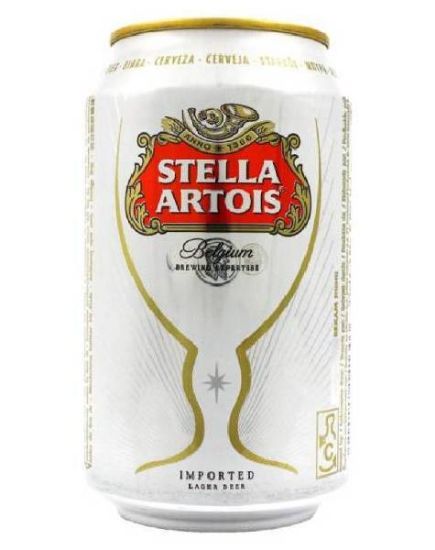 Picture of Stella Artois Beer Can 330 Ml