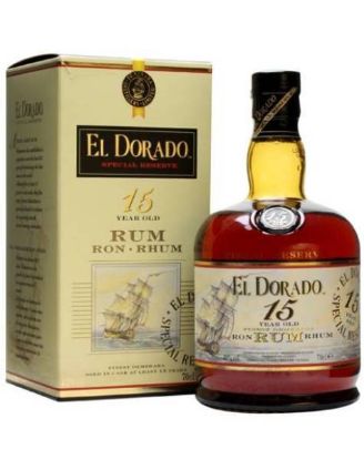 Picture of El Dorado Aged 15 Years Rum  1 L
