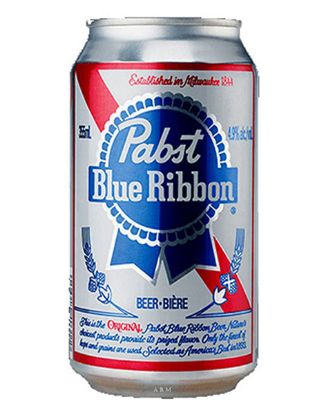 Picture of Pabst Blue Ribbon Beer 12 Oz