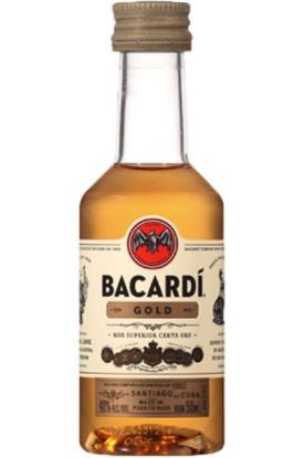 Picture of Bacardi Gold Mini 50 Ml