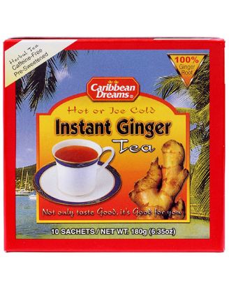 Picture of Caribbean Dreams Sweet Instant Ginger Tea 10 Bags