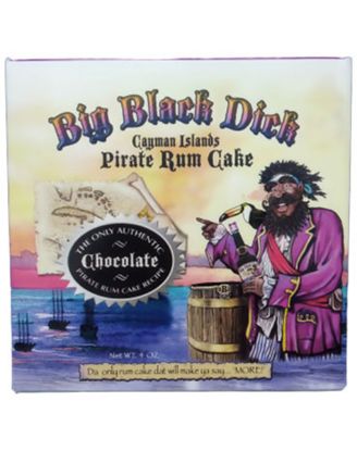 Picture of Big Black Dick Chocolate Rum Cake 4 Oz