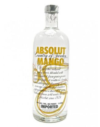 Picture of Absolut Mango Vodka 1 Litre