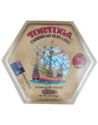 Picture of Tortuga Pineapple Caribbean Rum Cake 16 Oz