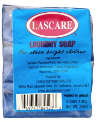 Picture of Lasco Lascare Blue Laundry Soap 3 Pc