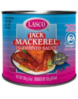 Picture of Lasco Jack Mackerel In Tomato Sauce 7 Oz
