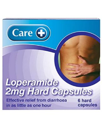 Picture of Care Loperamide Hard Capsules 6 Tablet