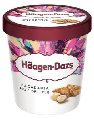 Picture of Haagen Dazs Pints Mac Brittle 415 Grams