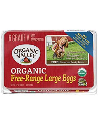 Picture of Organic Valley Brown Eggs Large 6 Pc