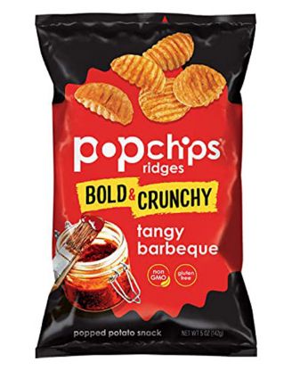 Picture of Popchips Ridges Tangy Barbeque 0.80 Oz