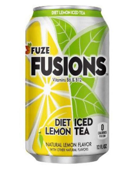 Picture of Fuze Fusions Iced Lemon Tea 12 Oz