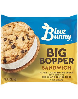 Picture of Blue Bunny Big Bopper Cookie Sandwich 6 Oz