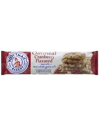 Picture of Voortman Oatmeal Cranberry Flaxseed Cookie 12.3 Oz
