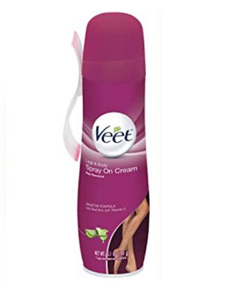 Picture of Veet Spray On Cream With Aloe 5.1 Oz