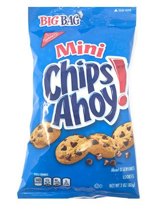 Picture of Nabisco Chips Ahoy Mini Big Bag 3 Oz