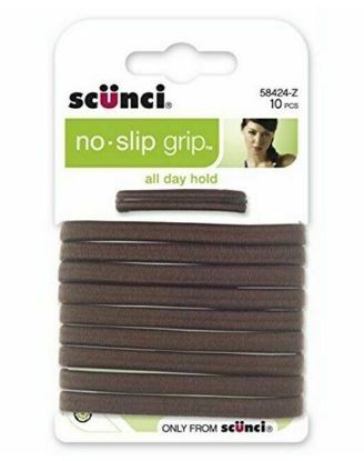 Picture of Scunci Elastic Brown 10 Pc