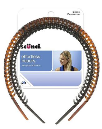 Picture of Scunci Fashion Headbands 2 Pc