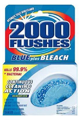 Picture of Blue Plus Bleach 2000 Flushes 2 Pc
