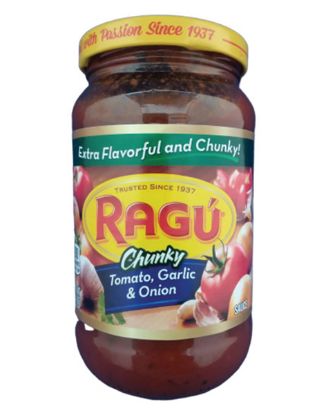 Picture of Ragu Chunky Tomato Garlic And Onion 14 Oz
