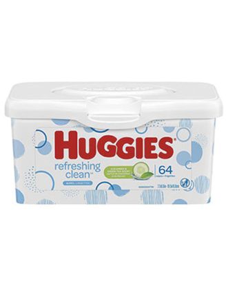 Picture of Huggies Refreshing Clean Wipes 64 W