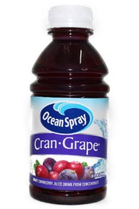 Picture of Ocean Spray Cran Grape Bottle 10 Oz